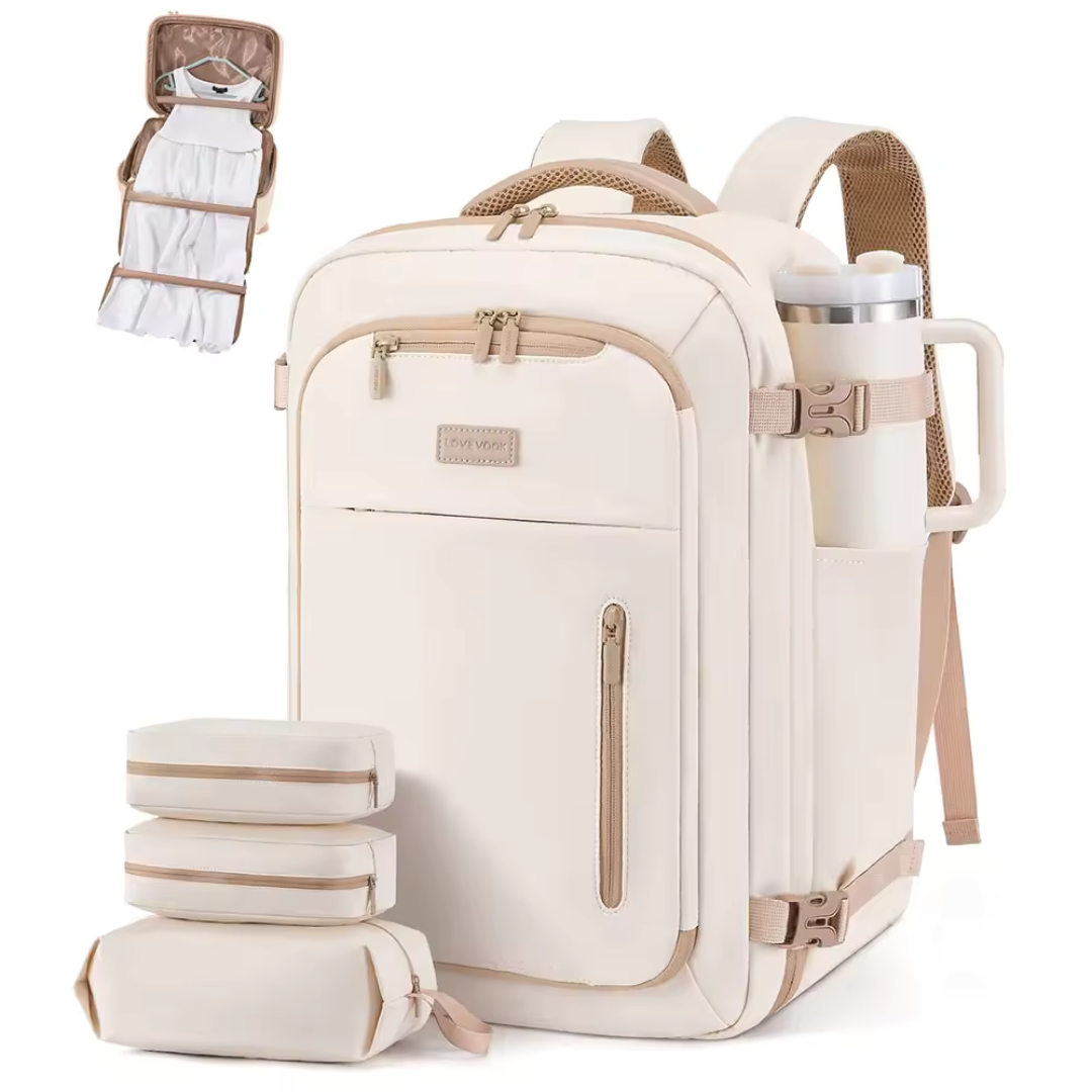 Carry-On Travel Waterproof Backpack