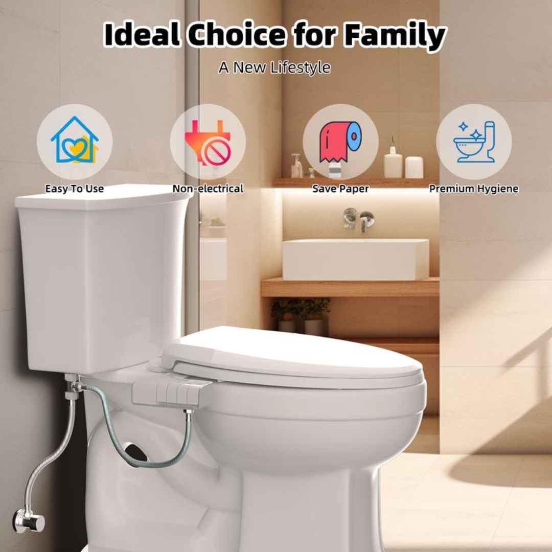 Bidet Attachment for Toilet
