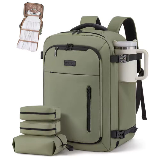 Carry-On Travel Waterproof Backpack