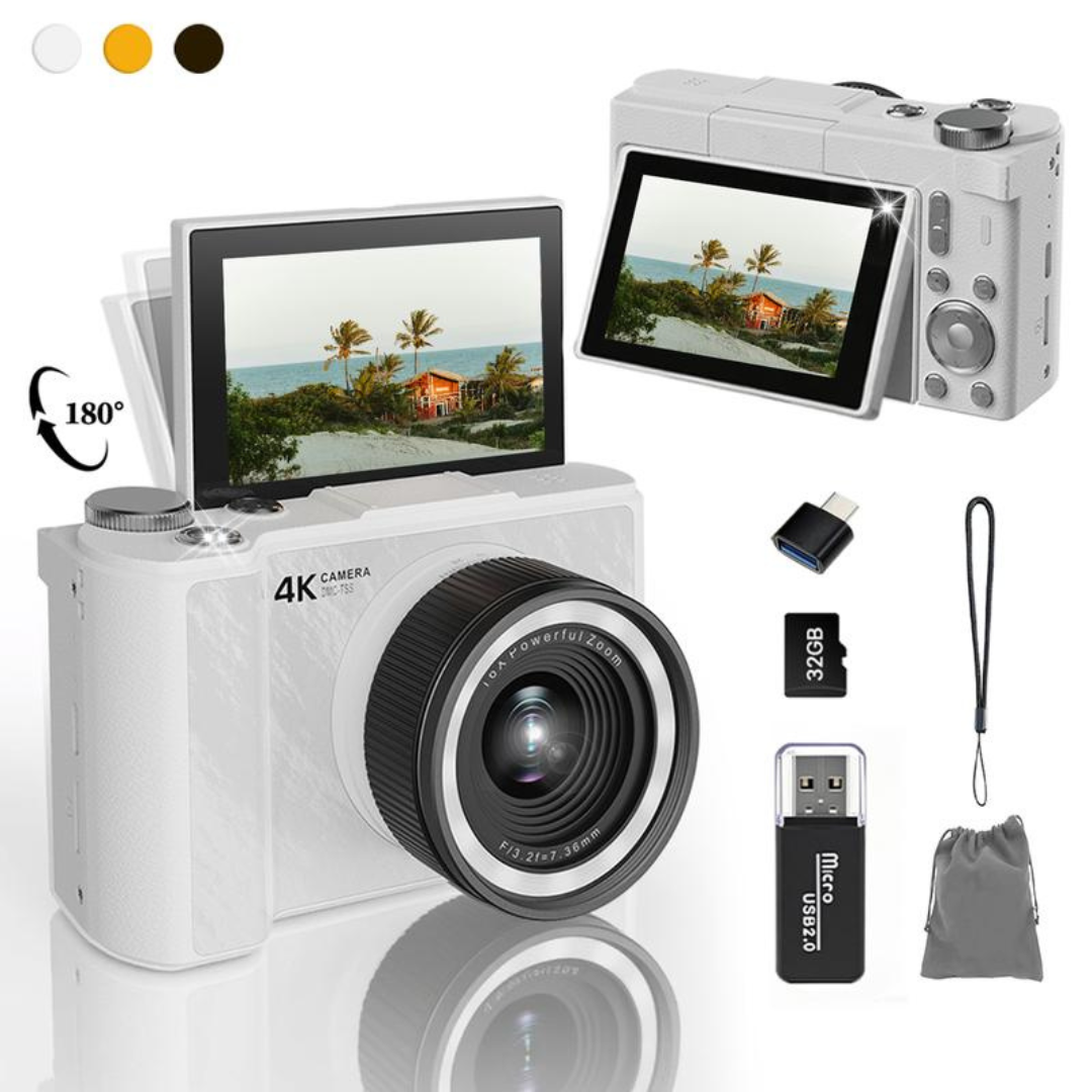 Digital Camera for Photography with Fill Light