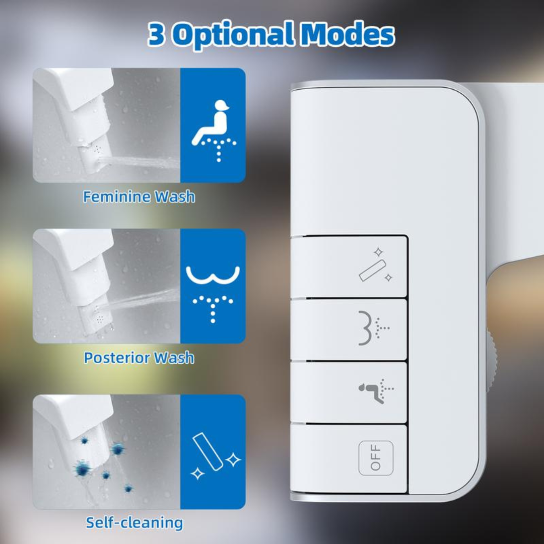 Bidet Attachment for Toilet