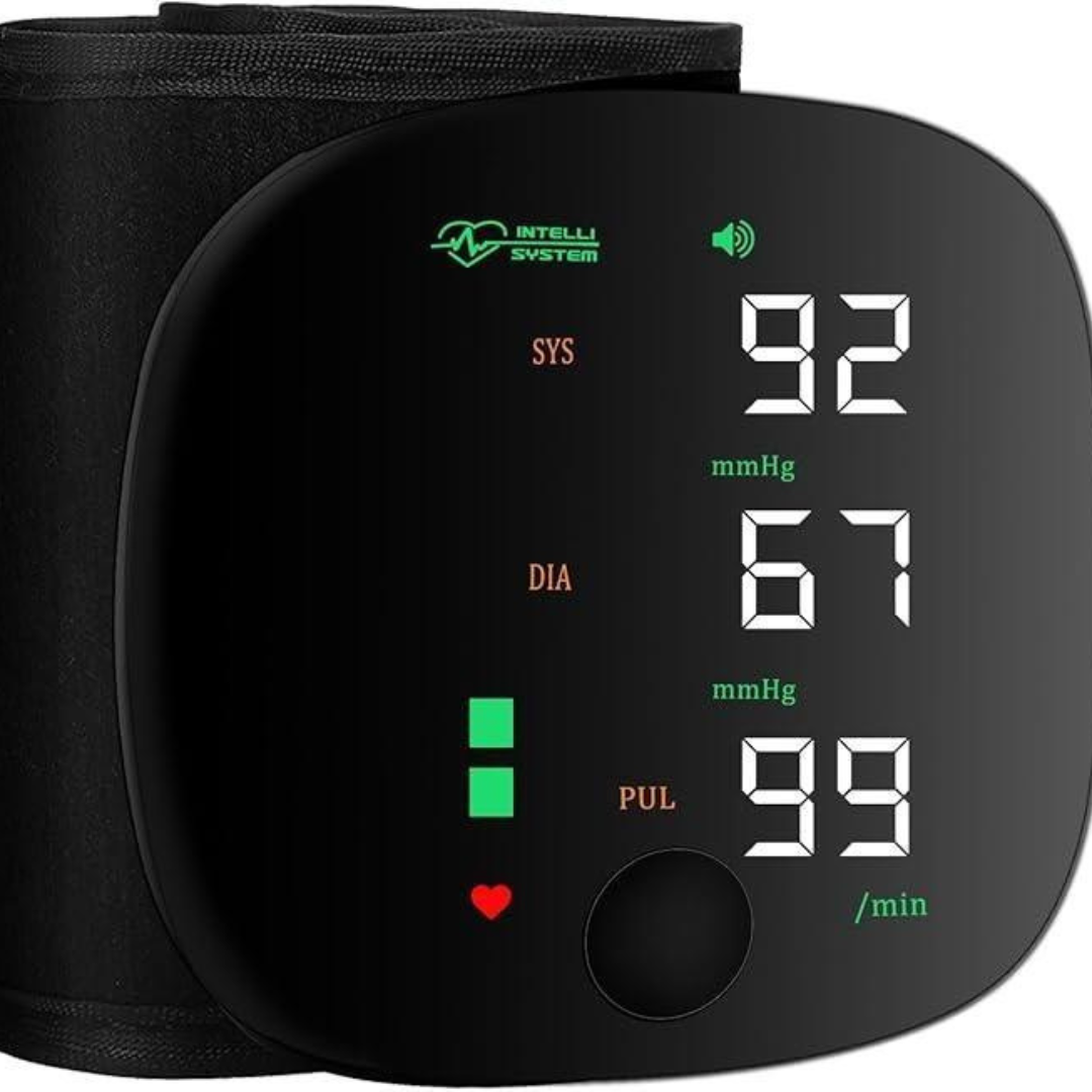 Wrist Blood Pressure Monitor Led Display & Touch Screen