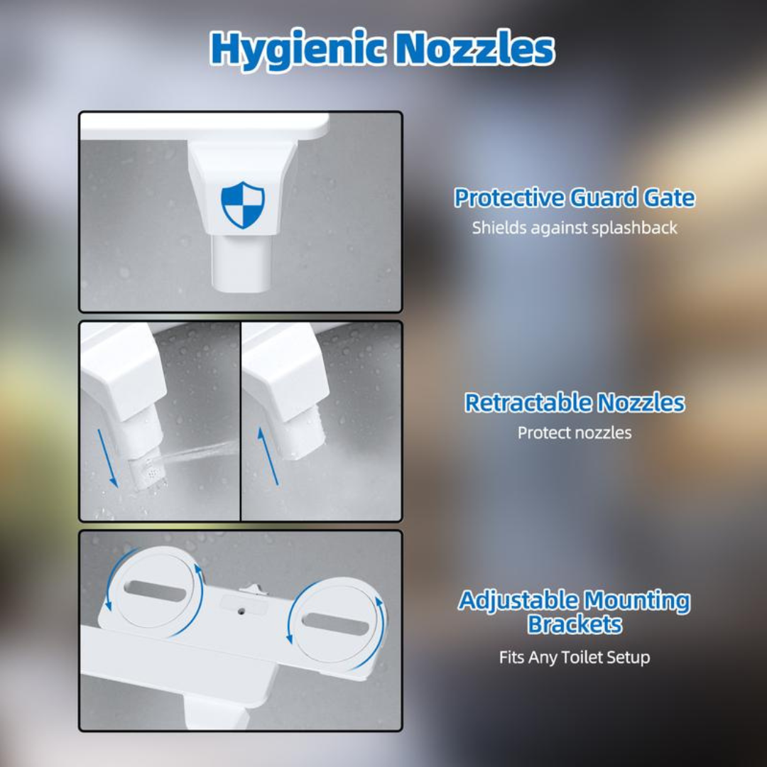 Bidet Attachment for Toilet