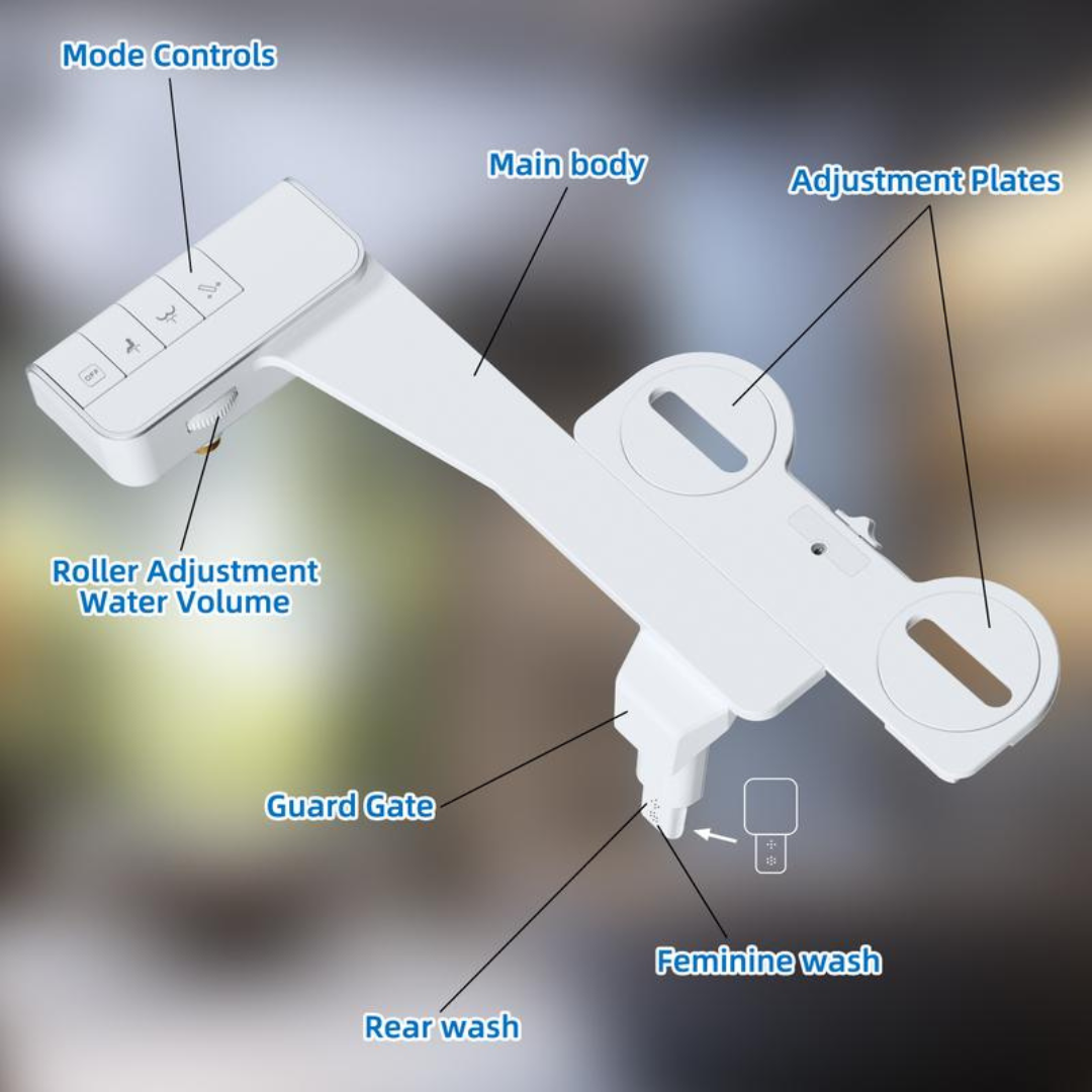 Bidet Attachment for Toilet