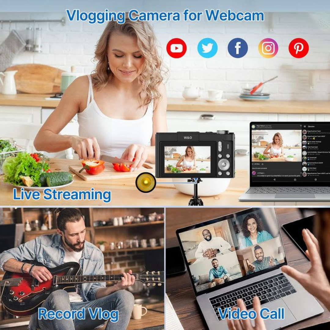 Digital Camera for Photography with Fill Light