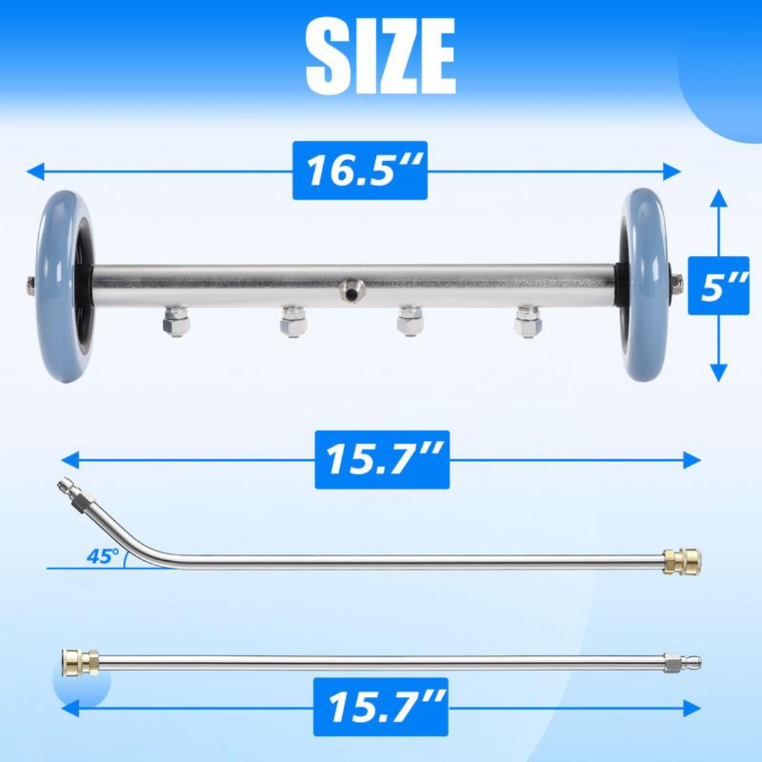 Pressure Washer Undercarriage Cleaner
