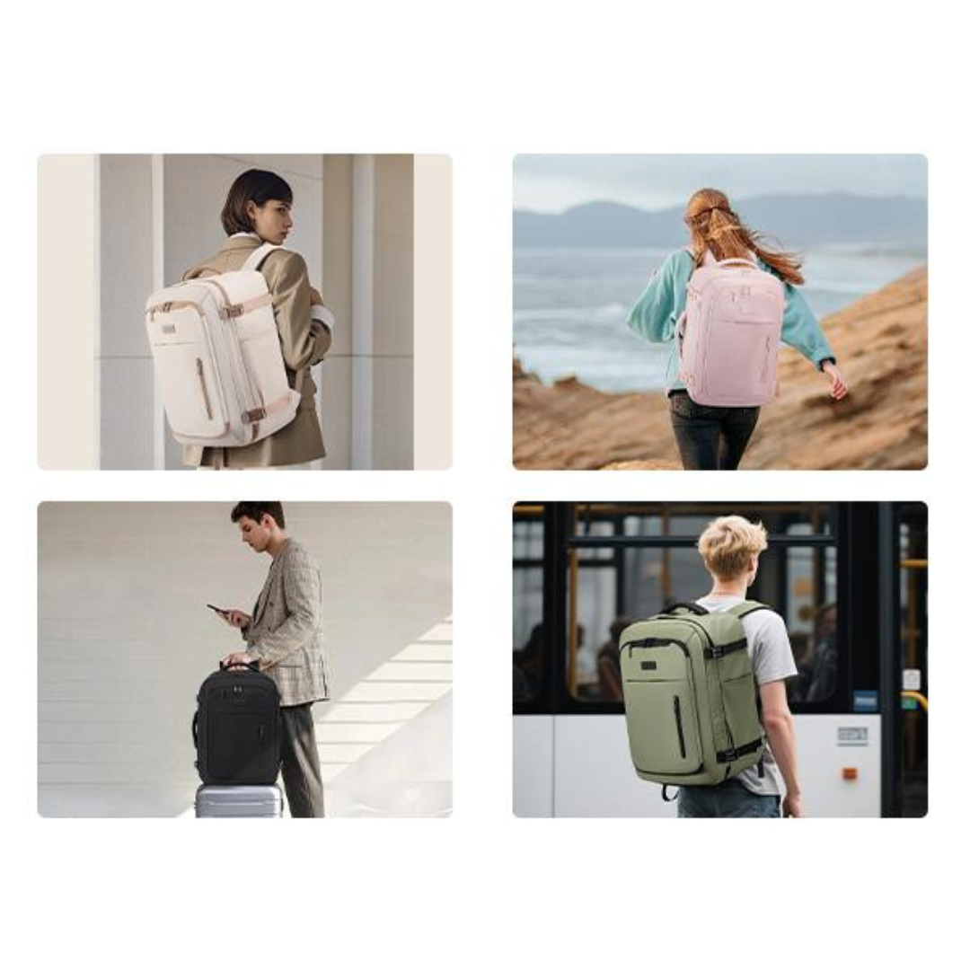 Carry-On Travel Waterproof Backpack